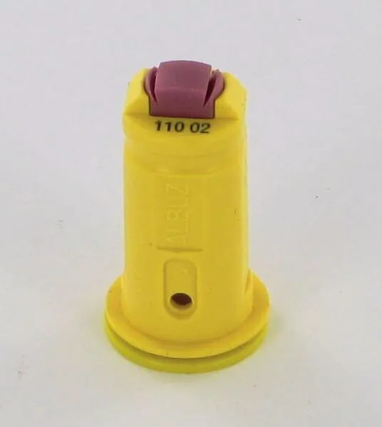 Injektorová tryska AVI TWIN 110° žlutá keramická