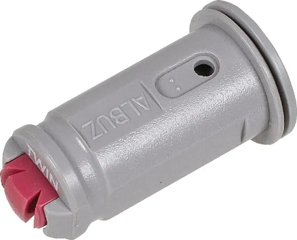 Dvojitá tryska šedá