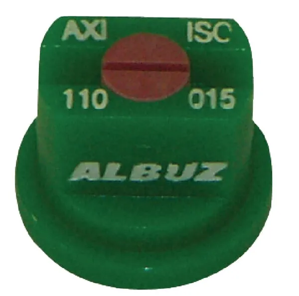 Tryska s plochým paprskem AXI 110° keramická, zelená