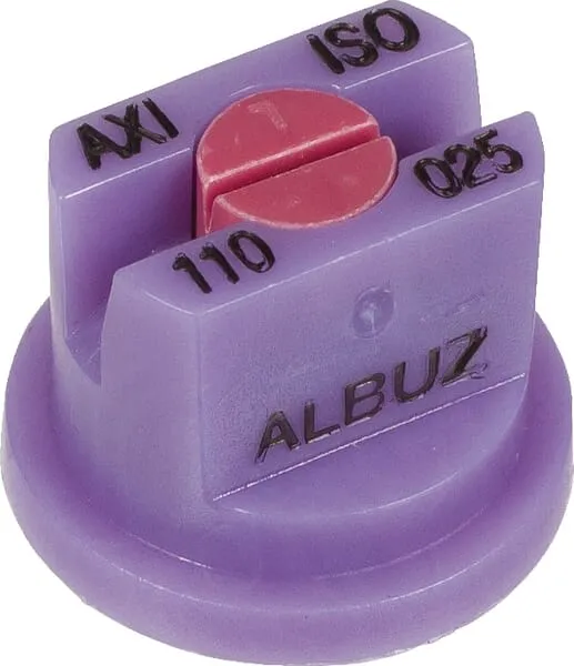 Tryska s plochým paprskem AXI 110° keramická, fialová