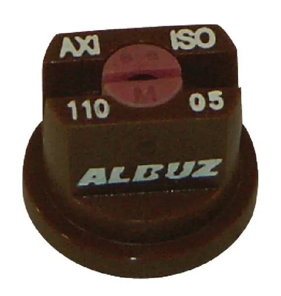 Tryska s plochým paprskem AXI 110° keramická, hnědá