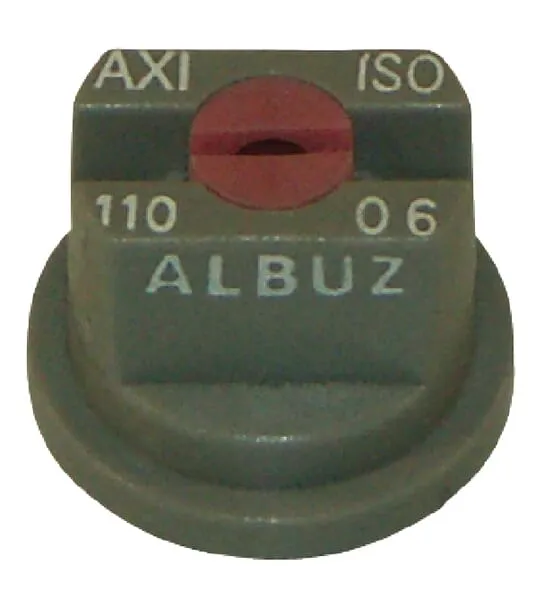 Tryska s plochým paprskem AXI 110° keramická, šedá