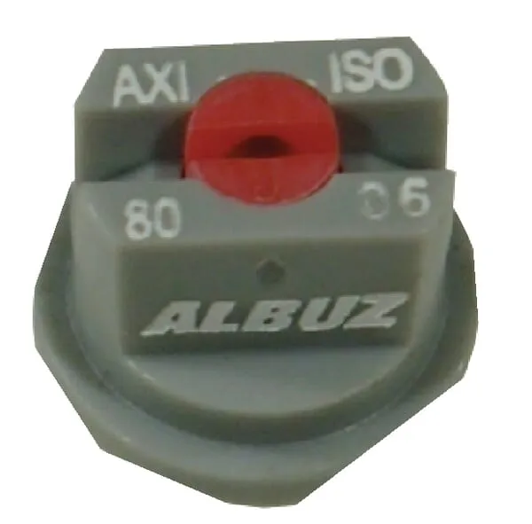 Tryska pro plochý střik ISO šedá