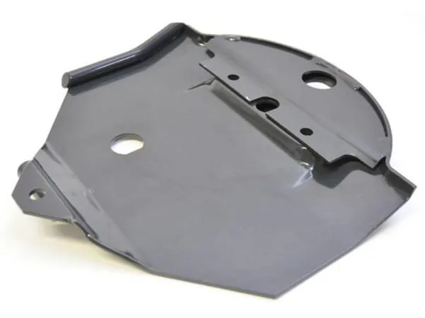 Kluzná ližina, levá