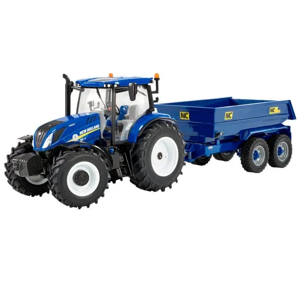 New Holland T6 + sklopný přívěs NC