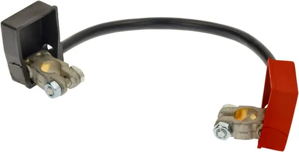Kabel baterie se dvěma svorkami