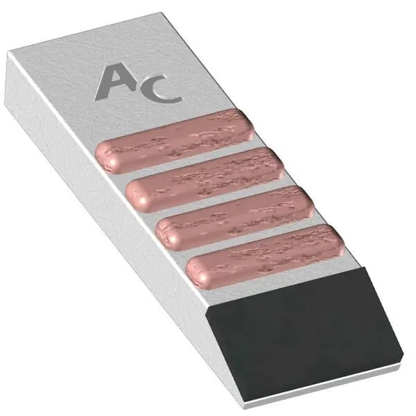 Navařovací hrot, karbid + navařování 160x50x20