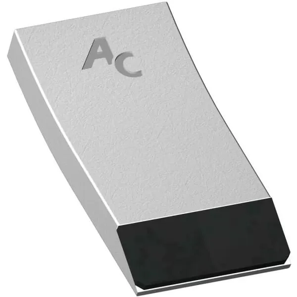 Svařovací hrot, karbid 160x70x20 ohnutý