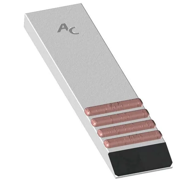 Navařovací hrot, karbid + navařování 300x70x20