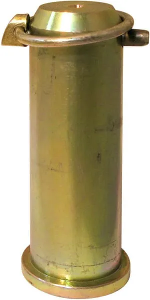 Čep se zajišťovacím kolíkem, vhodný pro adaptérovou desku BECO RA