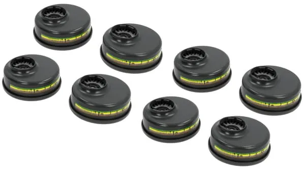Filtr pro ochrannou masku BLS 243 ABEK2, 8 ks