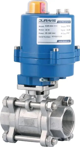 BLV...SS ACT Kulové kohouty Tork, elektricky ovládané