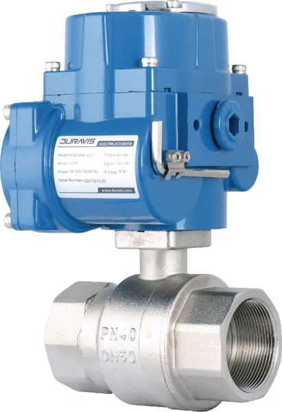 Kulový ventil 3" elektrický