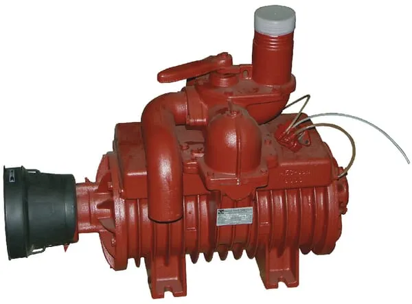 Vakuové čerpadlo s přímým pohonem proti směru hodinových ručiček, automatické mazání Battioni Pagani