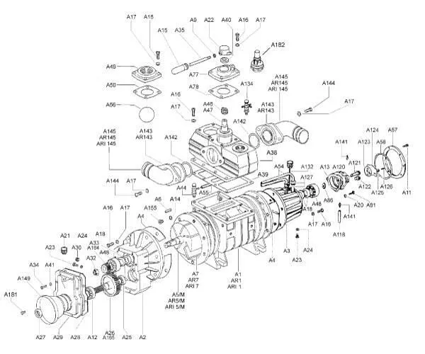 B.P. - náhradní díly pro Agri 60/MV-LF
