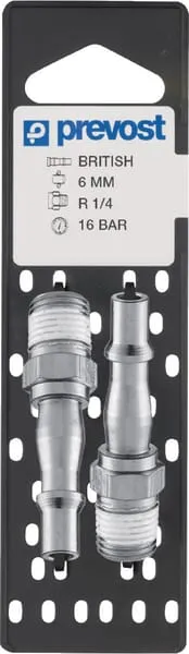 Koncovka se závitem 1/4" BSP vnější