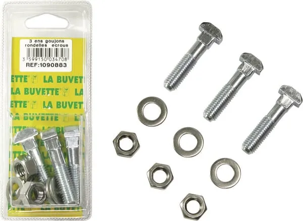 2 sady čep+podložka