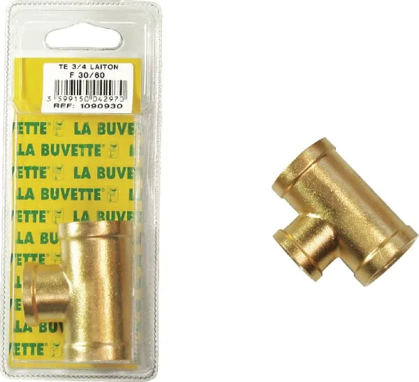 T-kus 3/4 mosaz F30/60