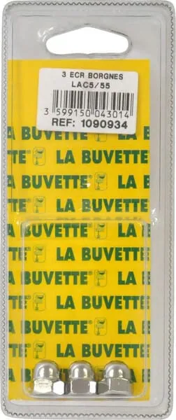 Coque 3 écrous borgnes LAC5/55