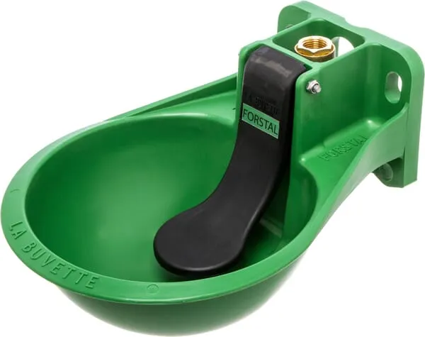 Plastová misková napáječka s jazykem Forstal, 1/2"