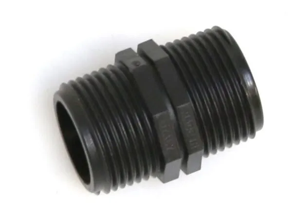 Spoj plastový Mm 1"/1"