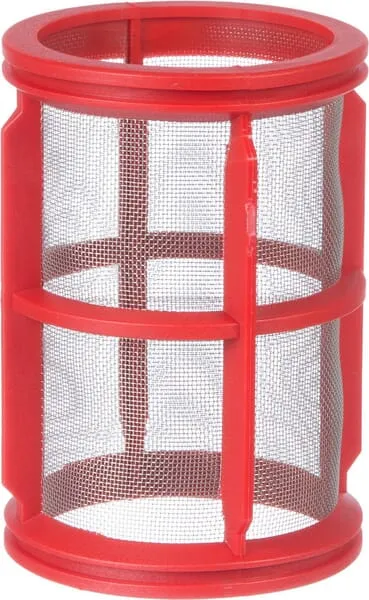 Filtrační vložka, 32 ok, s O-kroužky, červená