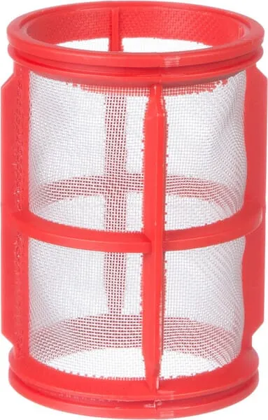 Filtrační vložka, 32 ok, s O-kroužky, červená