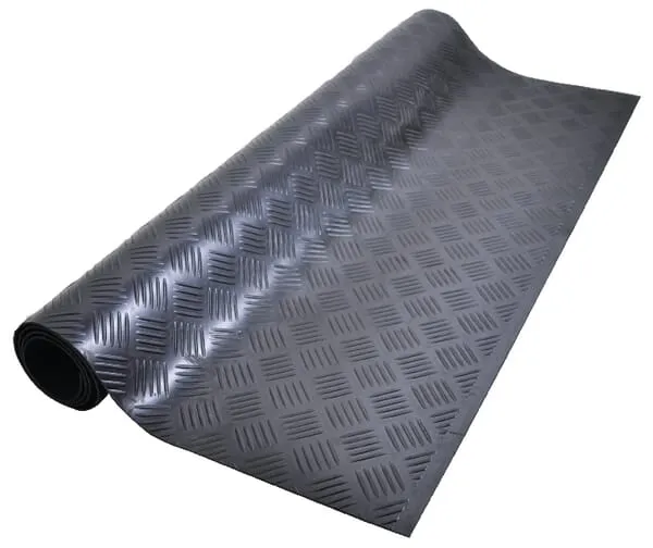 Gumová rohož, role