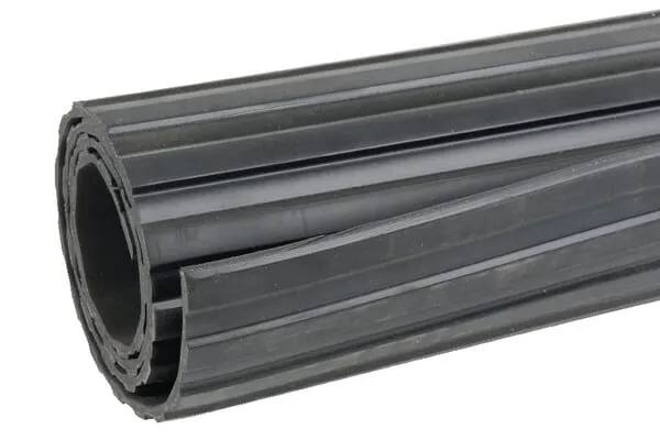 Gumová rohož, široká žebra