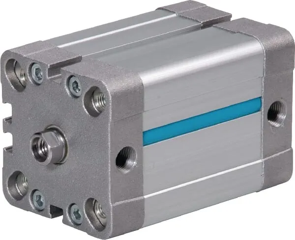 Kompaktní válec DW podle DIN ISO 21287 s vnitřním závitem a rozlišením polohy - otvor Ø100mm