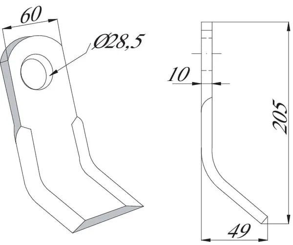 Kladívkový nůž Berti