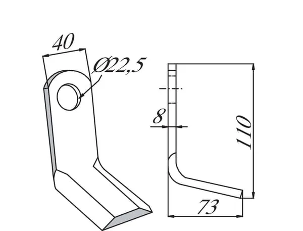 Kladívkový nůž Clemens