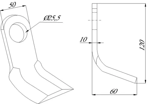 Kladívkový nůž Howard