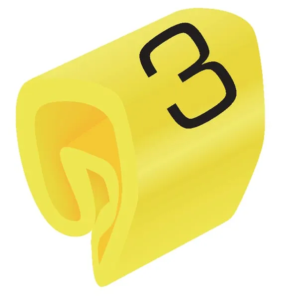 Kódování vodičů,1,5-4mm,žlut.3