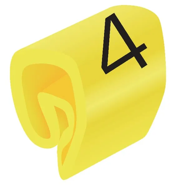 Kódování vodičů,1,5-4mm,žlut.4
