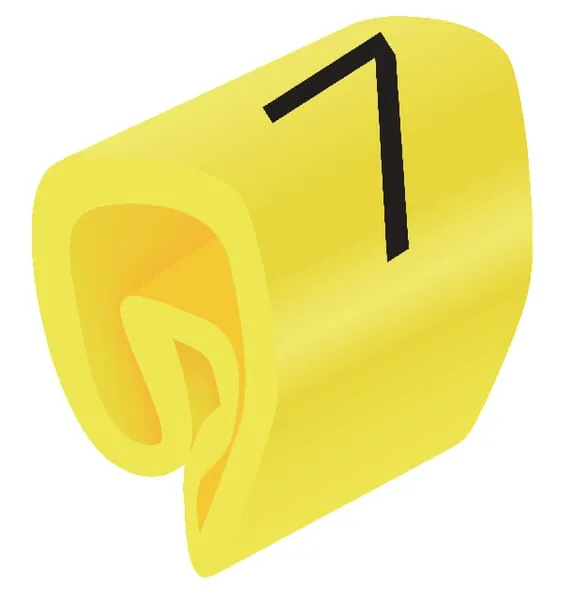 Kódování vodičů,1,5-4mm,žlut.7