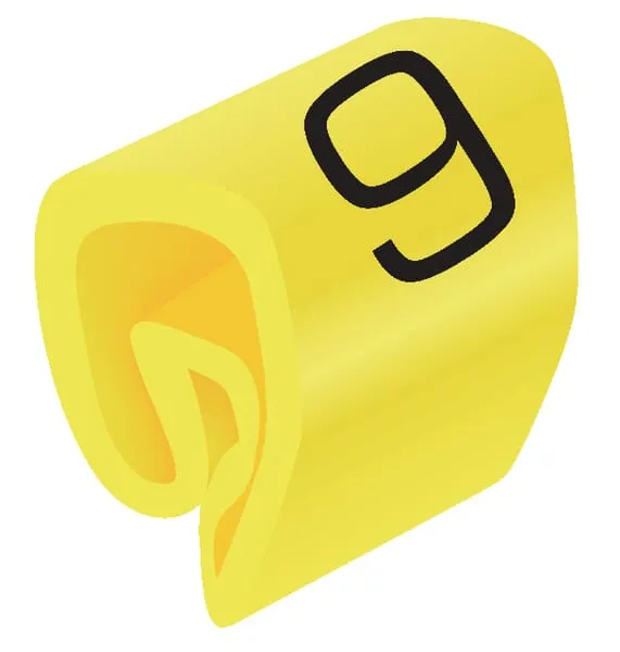 Kódování vodičů,1,5-4mm,žlut.9