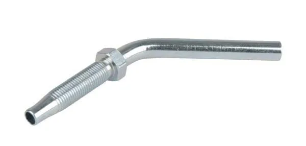 Šroubovací armatura – CL-RS-45° – metrické hrdlo trubky pro řezný kroužek – lehká řada – centrální mazání