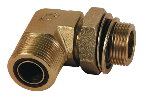 Úhlové hrdlo k zašroub. ORFS/BSP