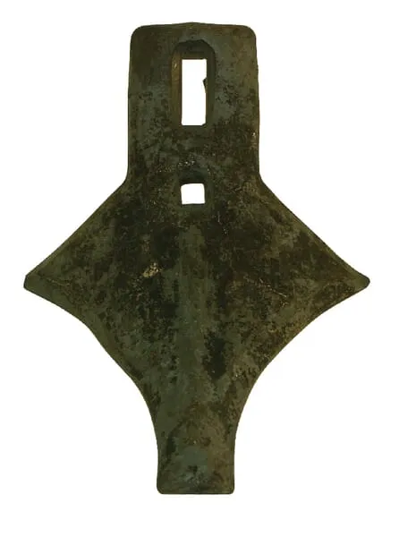 Radlice kultivátoru 270x190x15 mm, tvrzená, plochá, 2 otvory