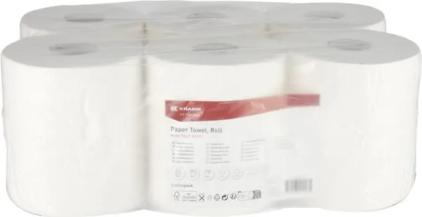 Papírové ručníky, bílé, Midi