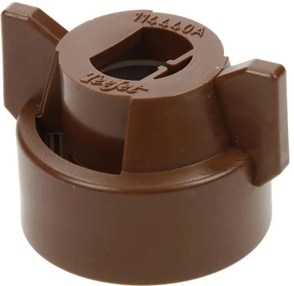 Krytka trysky hnědá 8mm