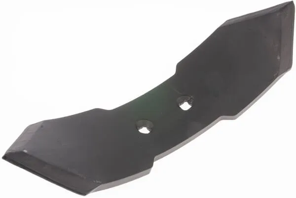 Radlice kultivátoru 440x120x12 mm, otočná, zahnutá, 2 otvory, vhodná pro Vogel & Noot