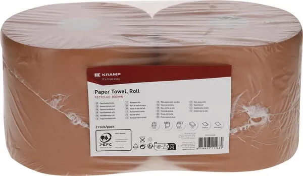 Papírový ručník Midi brown