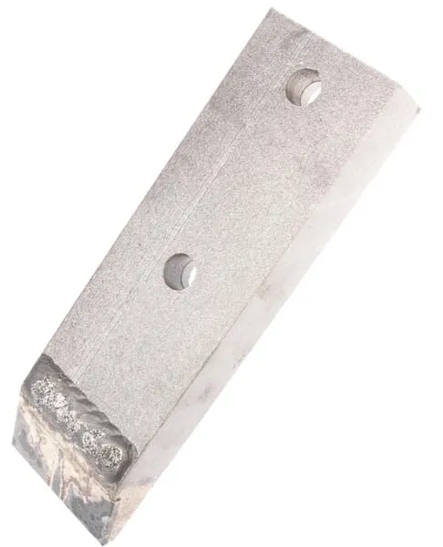 Radlice kultivátoru 230x70x30 mm, tvrzená, plochá, 2 otvory, vhodná pro Duro