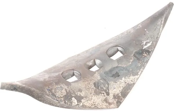 Radlice kultivátoru 235x100x8 mm, otočná, zahnutá, 3 otvory, vhodná pro Boisselet