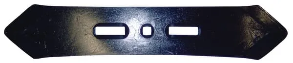 Radlice kultivátoru 420x80x12 mm, otočná, zahnutá, 3 otvory