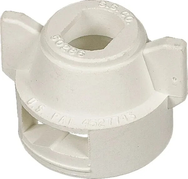 Víčko trysky bílé