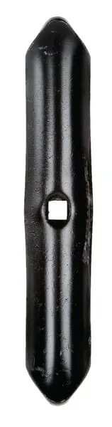 Hrot kultivátoru 210x40x6 mm, oboustranný, zahnutý, 1 otvor, vhodný pro Väderstad