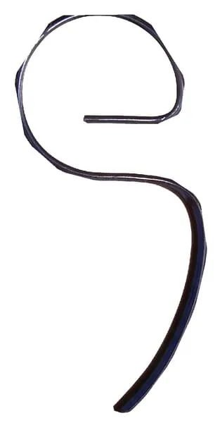 Pero kultivátoru 25x8